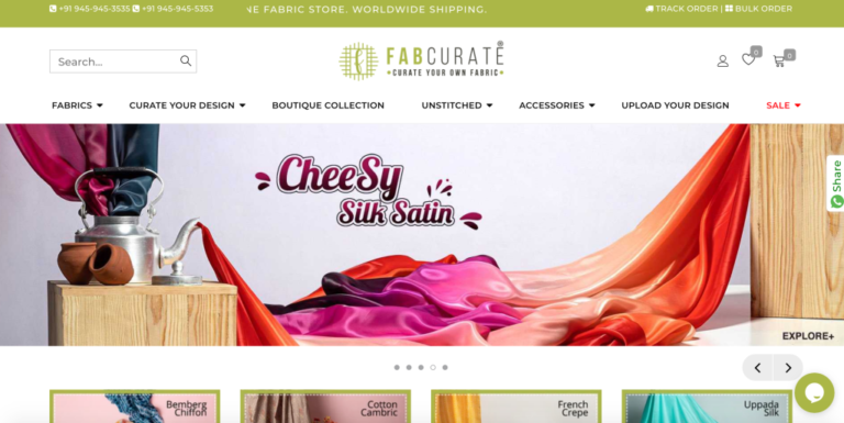 Fabric Startup Fabcurate: The Leading Fabric Startup