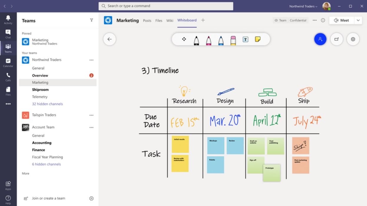 microsoft teams whiteboard tips and tricks