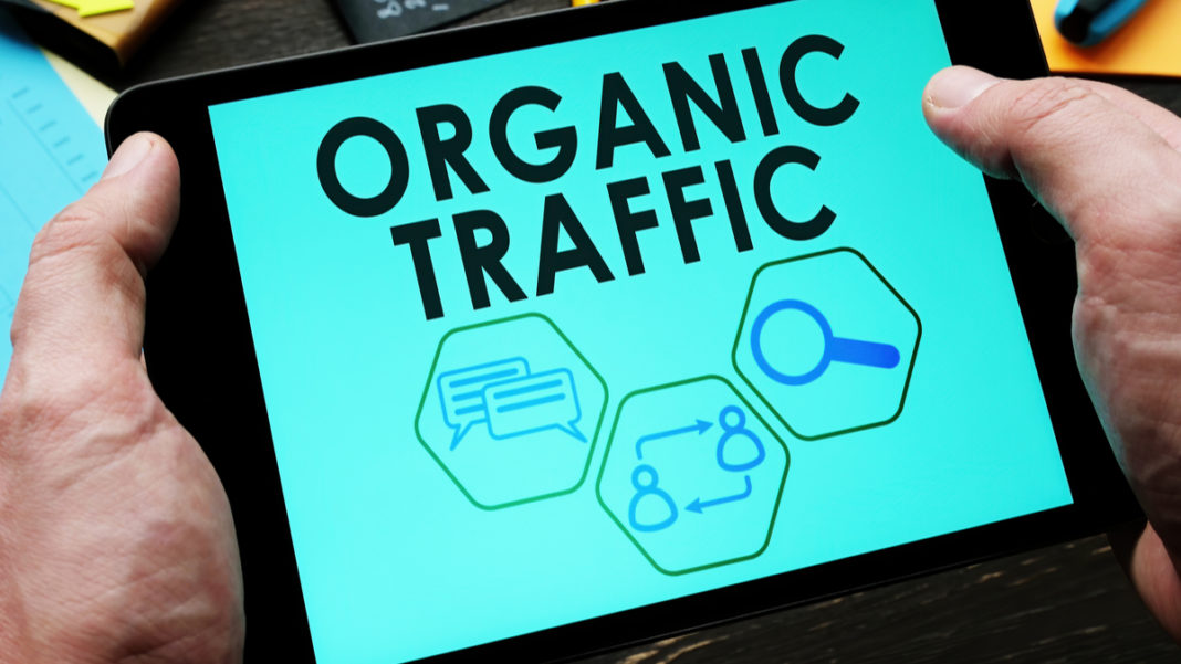 organic traffic for website