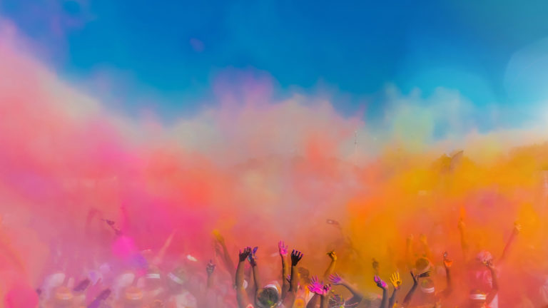 Indian holi