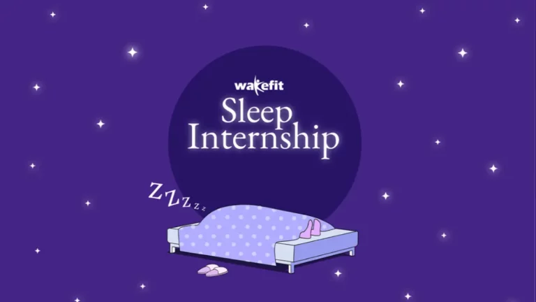 Wakefit Sleep Internship