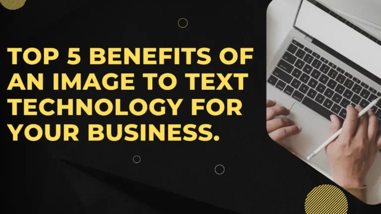 Image to Text Technology