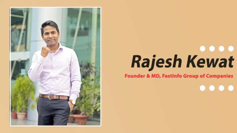 Rajesh Kewat, Founder of FastInfo Group, Inspires Young Entrepreneurs by Sharing his Success Story