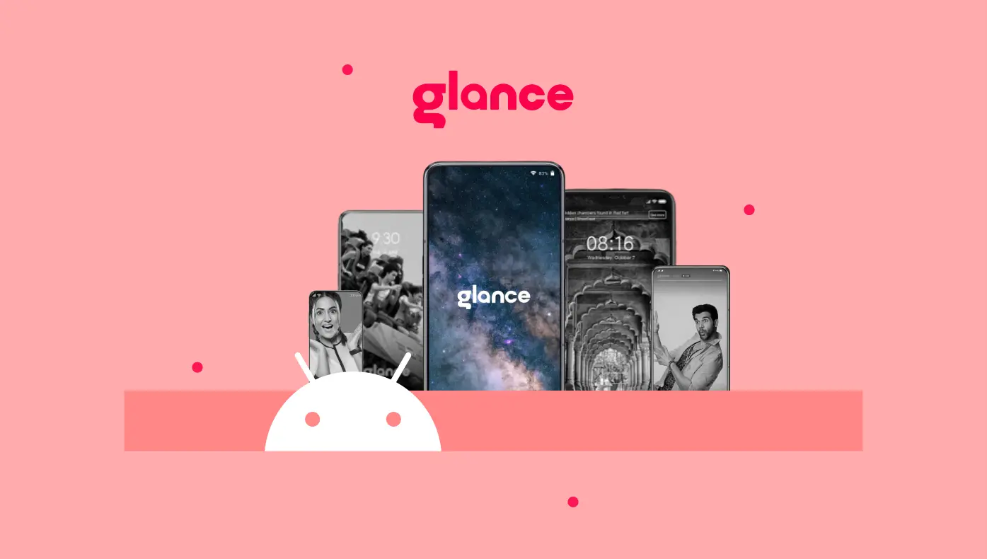 Glance lock screen