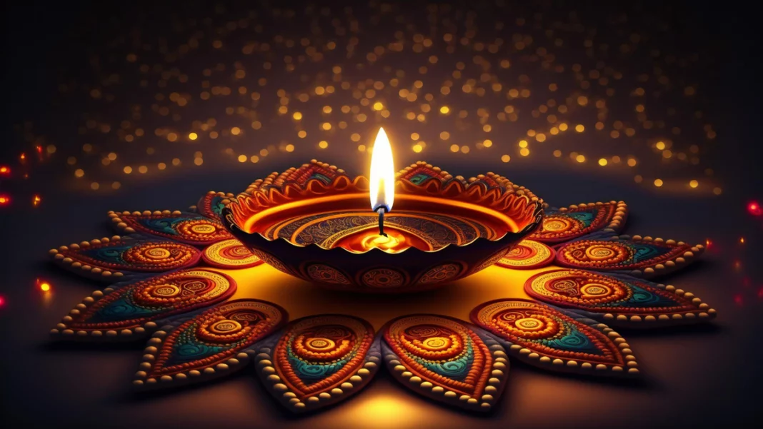 rangoli design for Diwali