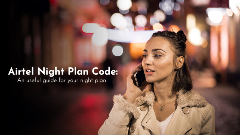airtel night plan code