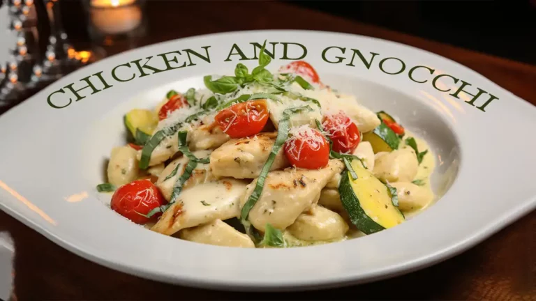 chicken and gnocchi