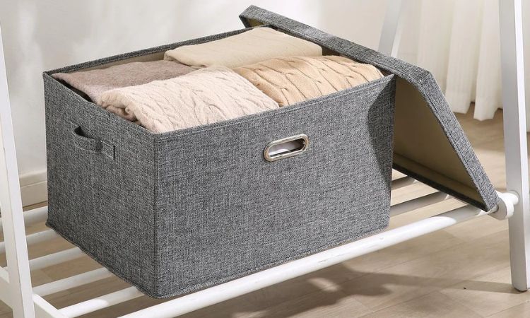 Multipurpose Foldable Storage Box with Lid