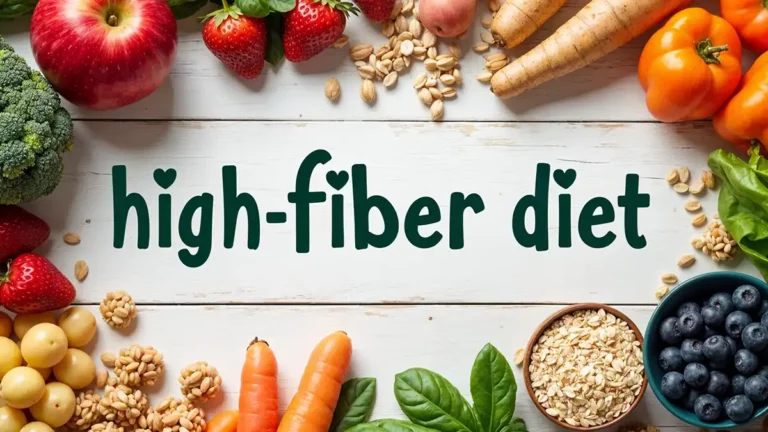high-fiber diet