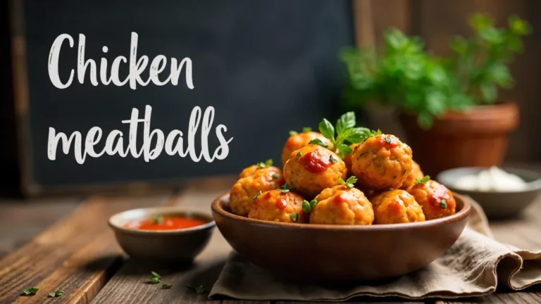 chicken meatballs