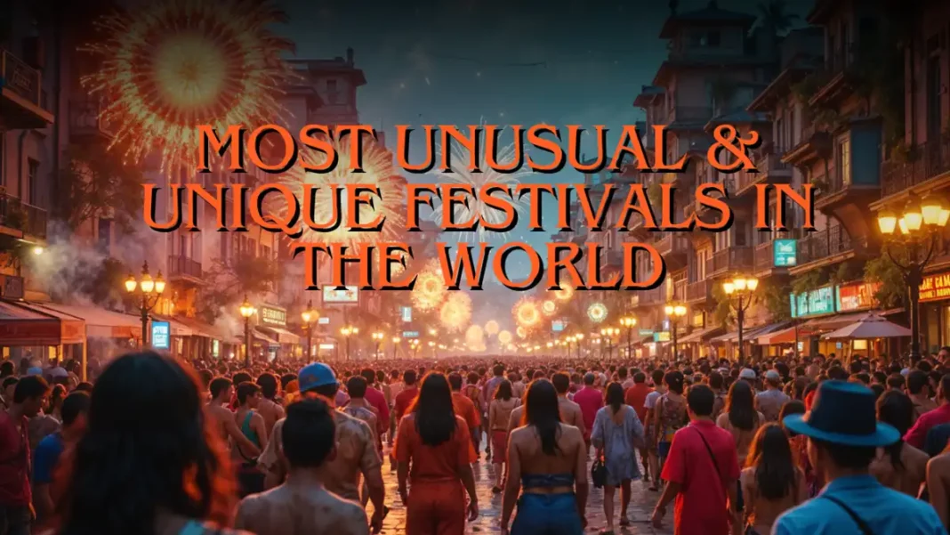 most unusual & unique festivals in the world