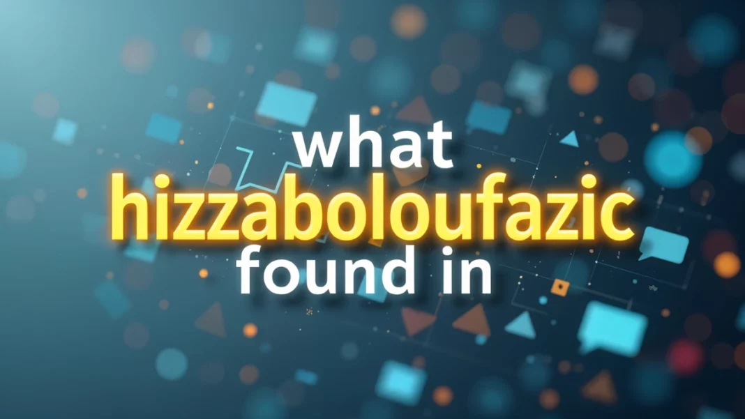 what hizzaboloufazic found in