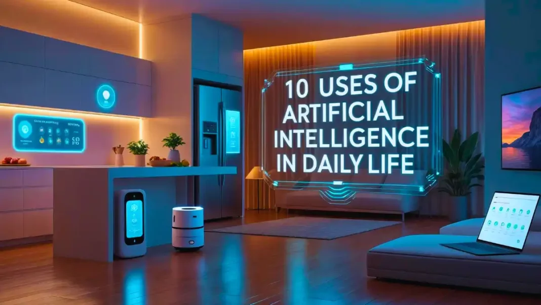 10 uses of artificial intelligence in daily life