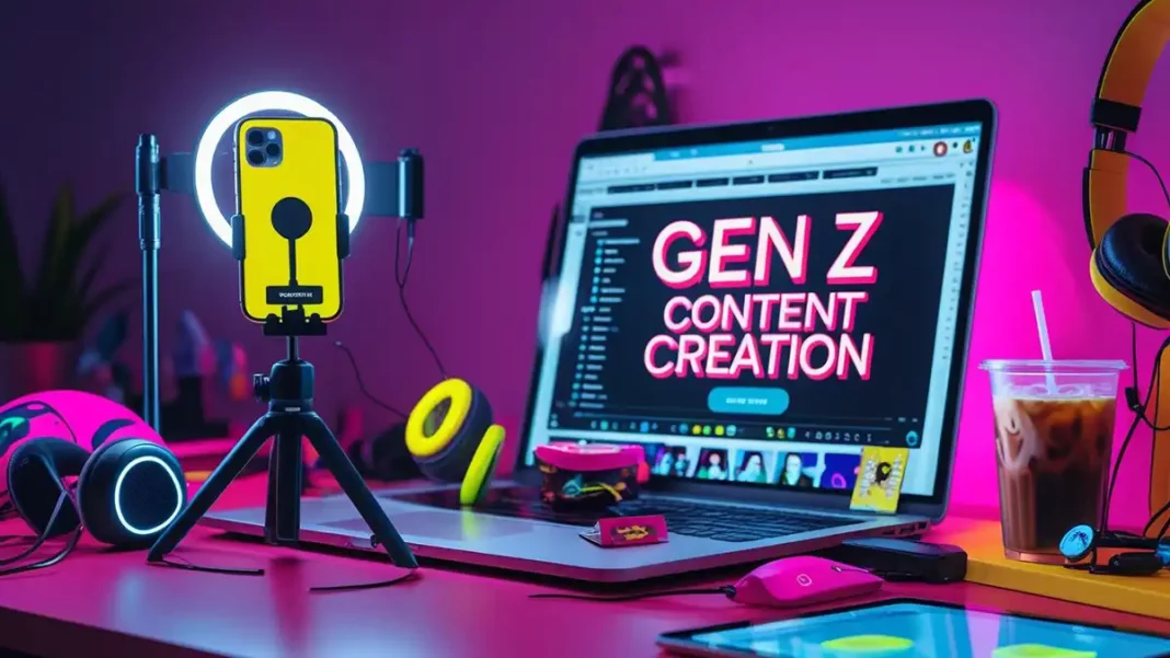 Gen Z content creation