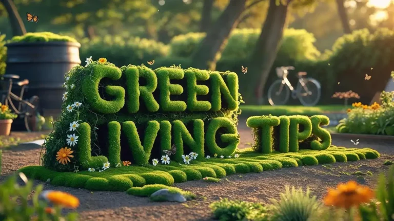 Green living tips