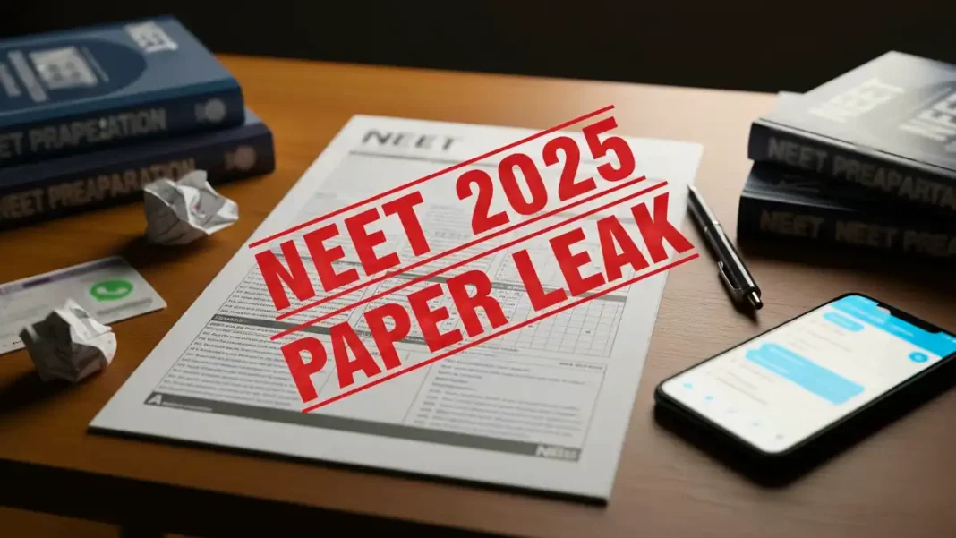 NEET 2025 paper leak