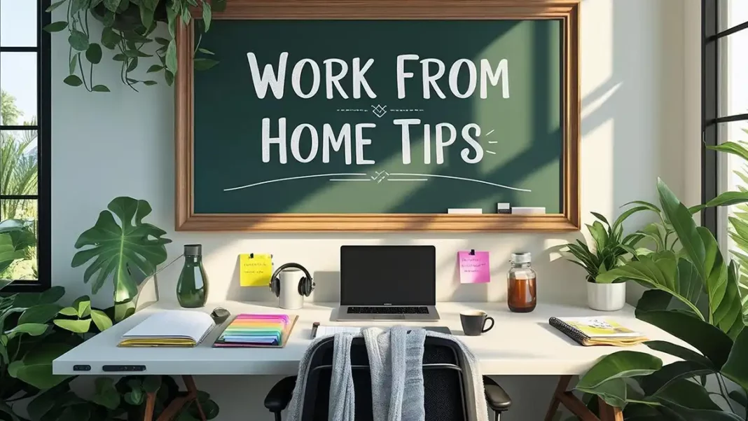 Work from home tips