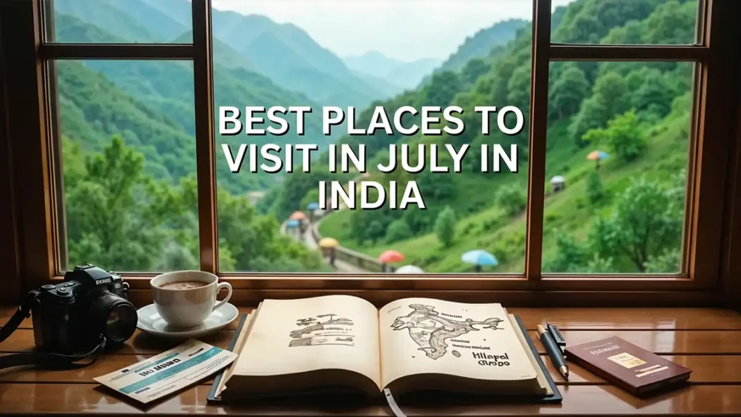 best places to visit in July in India