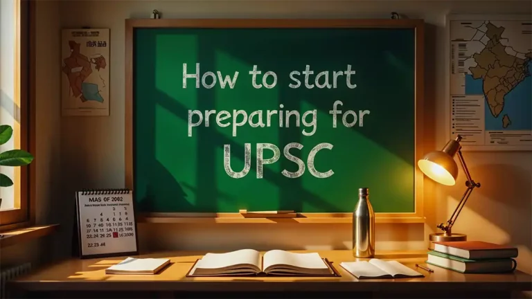 how to start preparing for UPSC