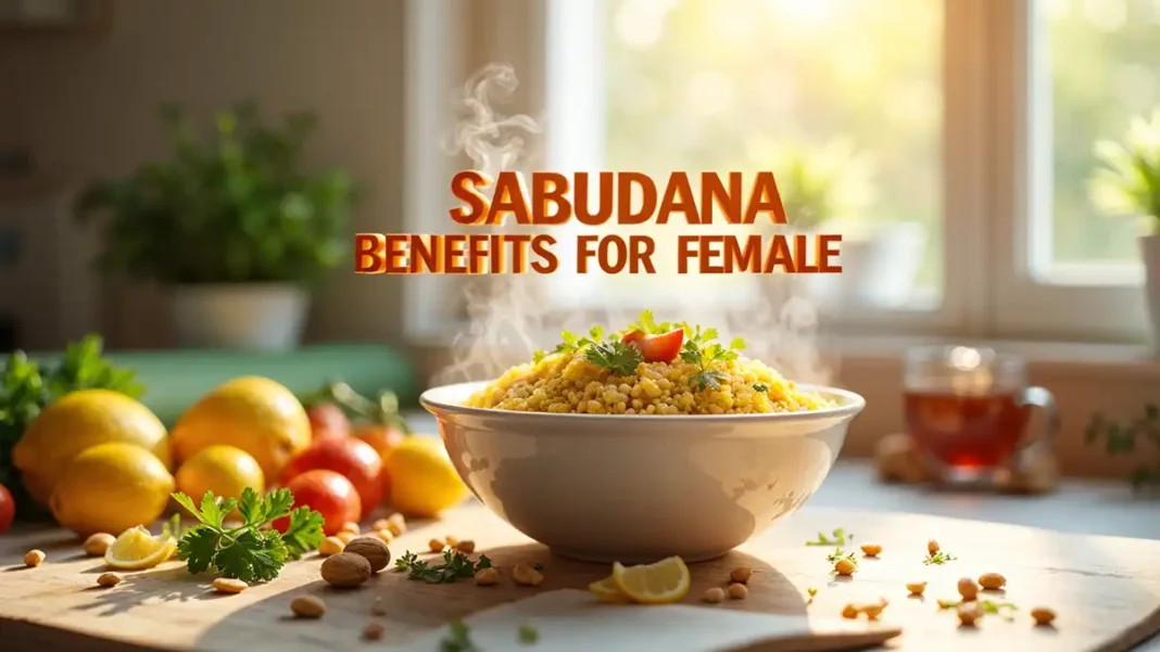 sabudana benefits for female