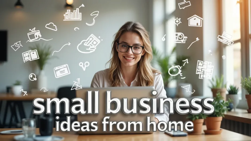 small business ideas from home