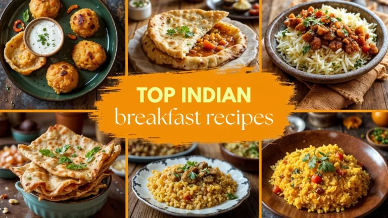 top Indian breakfast recipes