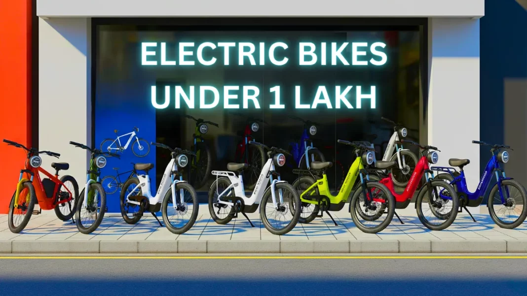 Electric bikes under 1 lakh