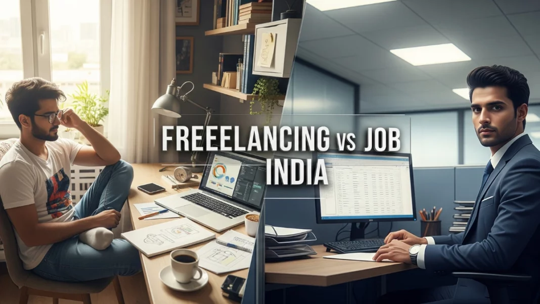 freelancing vs job India