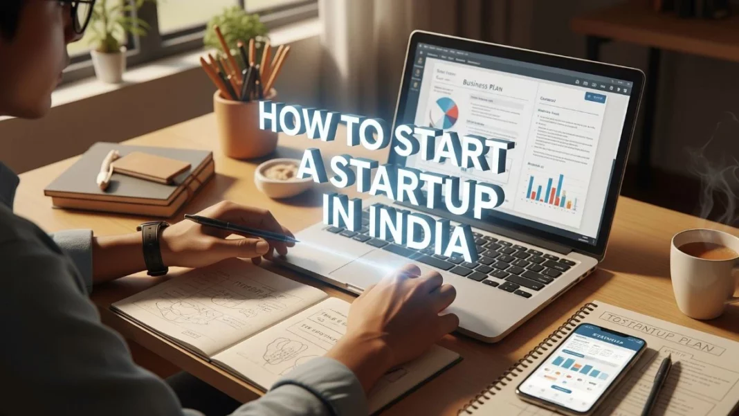 how to start a startup in India