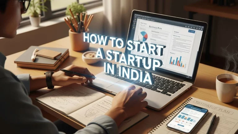 how to start a startup in India