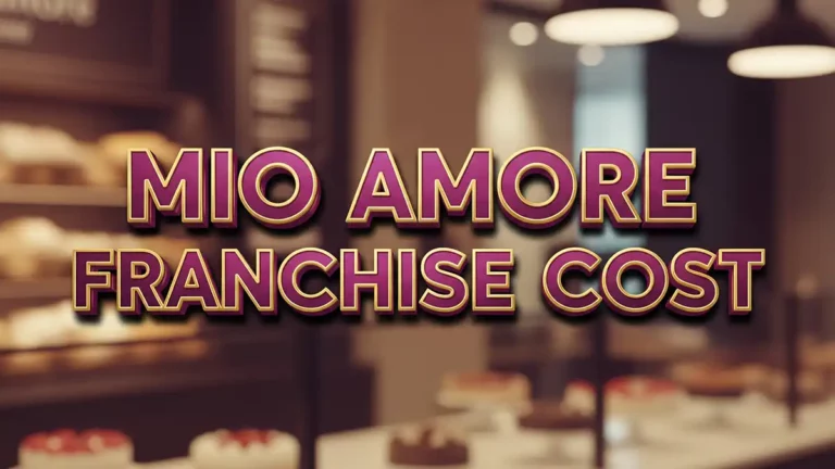 mio amore franchise cost