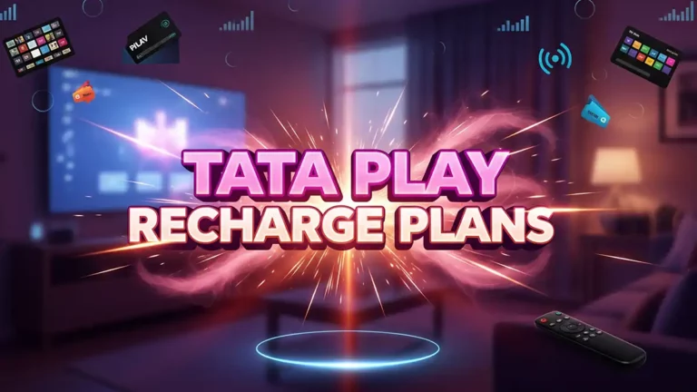 tata play recharge plans