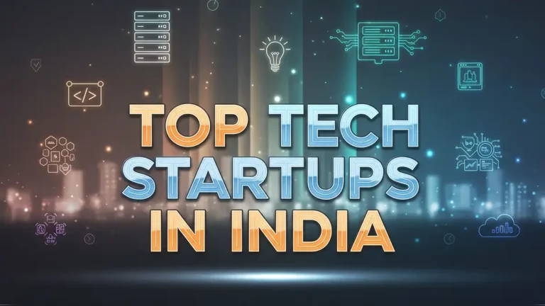 top tech startups in India