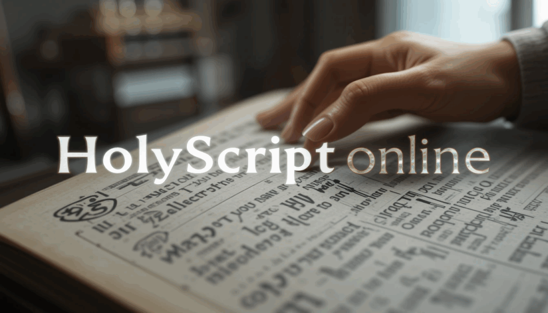 HolyScript.online The Blueprint for a Spiritual Business