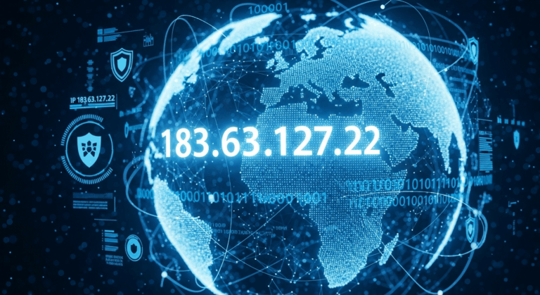 IP Address 183.63.127.22