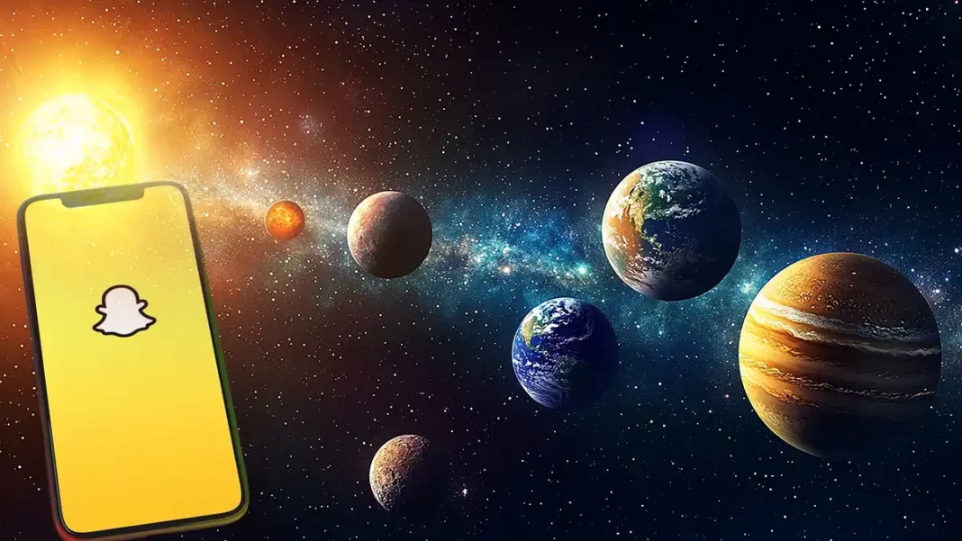 snapchat planets